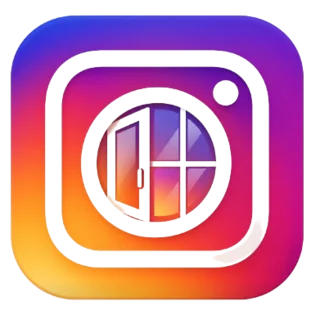 Instagram-Logo – Eitner Fenster und Türen in Hennef.